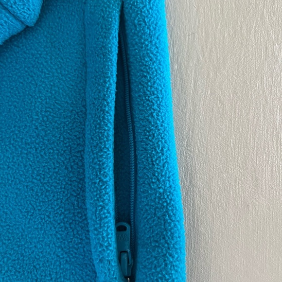 EUC Calvin Klein Fleece Mock Neck Full Zip Jacket Size Medium - Picture 4 of 11